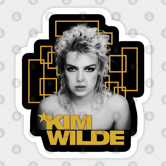Kim Wilde Sticker by Timeless Chaos